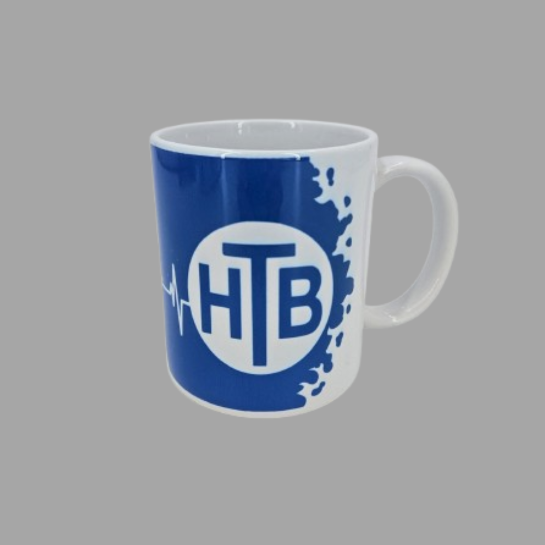 Kaffeetasse HTB Fußball, Keramiktasse, 340ml